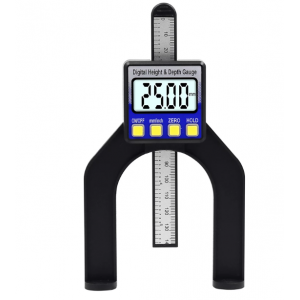 HS4062 0.01mm 0-80mm Digital Depth Caliper Depth Gauge