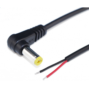 HS4064 90 Degree DC Power Cable 5.5x2.1mm 50cm