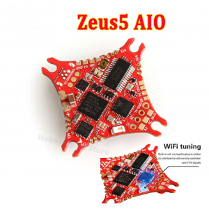HS4103 HGLRC Zeus5 AIO 1-2S F411 Flight Controller 5A BL_S 4in1 ESC with WiFi Function for FPV Racing RC Drone