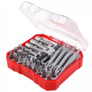 HS4124 34pcs screwdirll bits set 