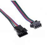 HS4125 4pin SM2.54 JST Connector Wire 10cm 100pairs