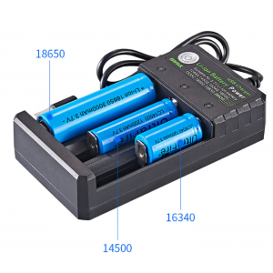 HS4127 USB 3 slots Smart USB Charger for 18650 3.7V 4.2V Li-ion battery