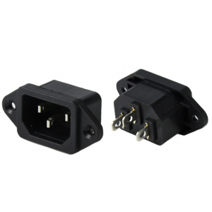 HS4169 10PCS AC-04 Power Socket 3Pin 250V 10A