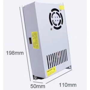 HS4255 AC110V-220V Power Supply Transformer 24V 12.5A 300W with fan