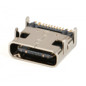 HS4323 10pcs Micro USB-3.1 SMD 16P type-c Female Connector Socket DIP4 DH Interface High Quality  3 Moding 