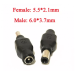 HS4345 5521 Feamle to Male 6037  Power Connector adapter 