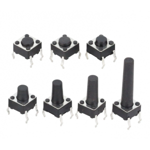 HR0321B 100PCS 12*12MM 5MM Tactile Switch Push Button