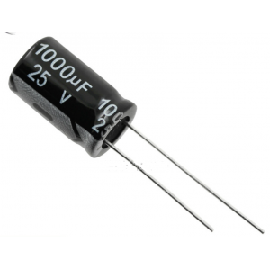 HS4501 Electrolytic Capacitor 25V 1000UF 10*17mm