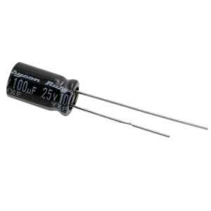 HS4512 Electrolytic Capacitor 25V 100UF 6*12mm