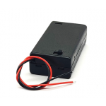 HR0585 2xAA battery holder with cover and switch  