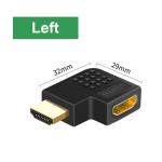 HS4541 HDMI compatible Adapter Male To Female Left 90 degree