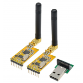 HS4554 APC220 Wireless RF serial Data Modules With Antennas Data Communication USB Converter Module Adapter Kit For Arduino 3.3V-5V