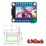 HS4557 0.96inch TFT Full Color LCD Display Module