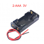 HR0309-20A 2 x AAA battery holder with wire