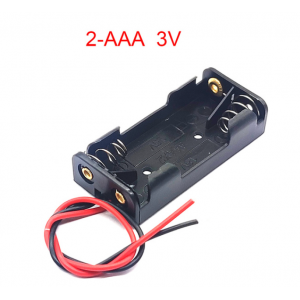 HR0309-20A 2 x AAA battery holder with wire