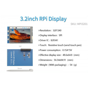 HS4623 3.2inch HDMI Display for Raspberry