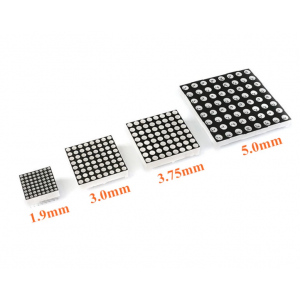 HS4662 8*8 dot matrix module 1.9mm 3mm 3.75mm 5mm