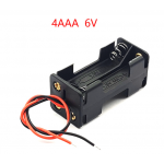HS4676 2X2 4XAAA Battery Holder with wire