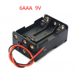 HS4677 2X3 6XAAA Battery Holder with wire