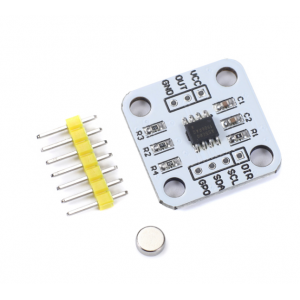 HS4686 AS5600 magnetic encoder magnetic induction angle measurement sensor module 12bit high precision