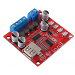 HS4740 Bluetooth 5.0 dual channel 2*15W power amplifier board DIY wireless speaker DC12-24V with radio FM power amplifier module