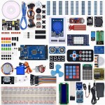 HS4810 Mega Project Most Complete Starter Kit w/ Tutorial Compatible with Arduino IDE (63 Items)