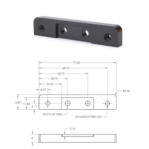 HS3752 Openbuilds C-Beam Riser Plates