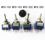 HS4915 MTS-101/MTS-102/MTS-103/MTS-202/MTS-203 Toggle Switch 100pcs
