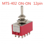HS4919 MTS-402  Toggle Switch 12Pin 2Position