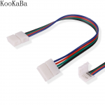HS4970 4pin LED RGB Strip Light Connect cable clip Female to Female
