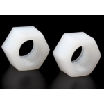 HS4983 White Nylon M3 nut 1000pc