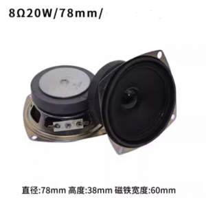 HS4992 8Ω 20W 78mm Speaker