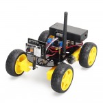 HS3822 Smart DIY Car Kit 4WD Wifi ESP32 Camera Starter Kits for Arduino, Excellent Kit for Learning Robotic & Programing STEM Lessons