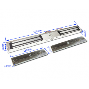 HS5074 2Doors 12V Electric Magnetic Lock 280KG