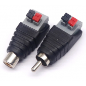 HS5085 Push-in Type RCA Male/Female