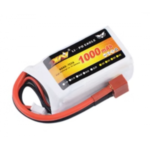 HS5119 11.1V 1000mAh Lipo Battery  3S 30C  55*30*27MM