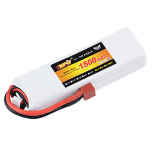 HS5122 11.1V 1500mAh Lipo Battery  3S 25C  72*26*26MM