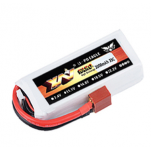 HS5124 11.1V 2000mAh Lipo Battery  3S 35C  73*34*24MM