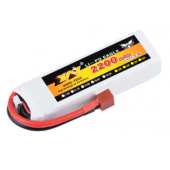 HS5125 11.1V 2200mAh Lipo Battery  3S 35C  102*34*23MM