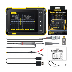 HS5163 FNIRSI DSO152 Mini Handheld Digital Oscilloscope 200KHz Analog Bandwidth 2.5MSa/s Sampling Rate 800VPP Support PWM Output