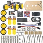 HS5185 ESP32 Cam 4WD Smart Robot Car Kit for Arduino Programming Complete Educational ESP32 Diy Learning Kit