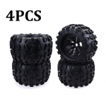HS5191 4PCS Rc Wheels 170mm Monster Truck Tires Wheel 17mm Hex Hub Buggy Tire for 1/8 RC Car HSP Traxxas Wltoys Redcat