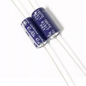 HS5244 50PCS 63V 47UF Axial polarity filter electrolytic capacitors φ8*16mm