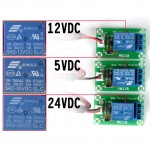 HS5282 XH-M118 Relay module / 5V 12V 24V Power Supply / Output 1 way Isolated Module Sensor 10A Wire