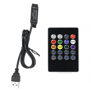 HS5340 20keys USB RGB LED Controller for MUSIC LED