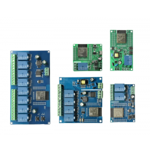 HS5355 1/2/4/8 Channel ESP32 WIFI Bluetooth-compatible BLE Relay Module AC90-250V/DC5-30V Power Supply ESP32-WROOM Development Board