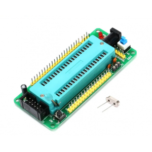HS5356 51 AVR MCU STC Minimum System Board Learning Development STC89C52 AT89S52 40P Locking Seat Module Microcontroller Programmer