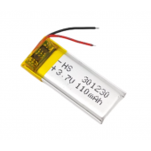 HS5386 3.7V 110mah LIPO Baterty 301230
