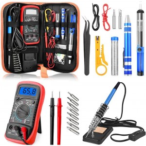 HS5419 60W Soldering Iron kit  with Switch with Multimeter
