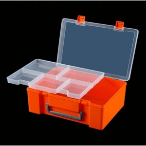 HS5423 Orange Plasticx Box 25*19*10cm
